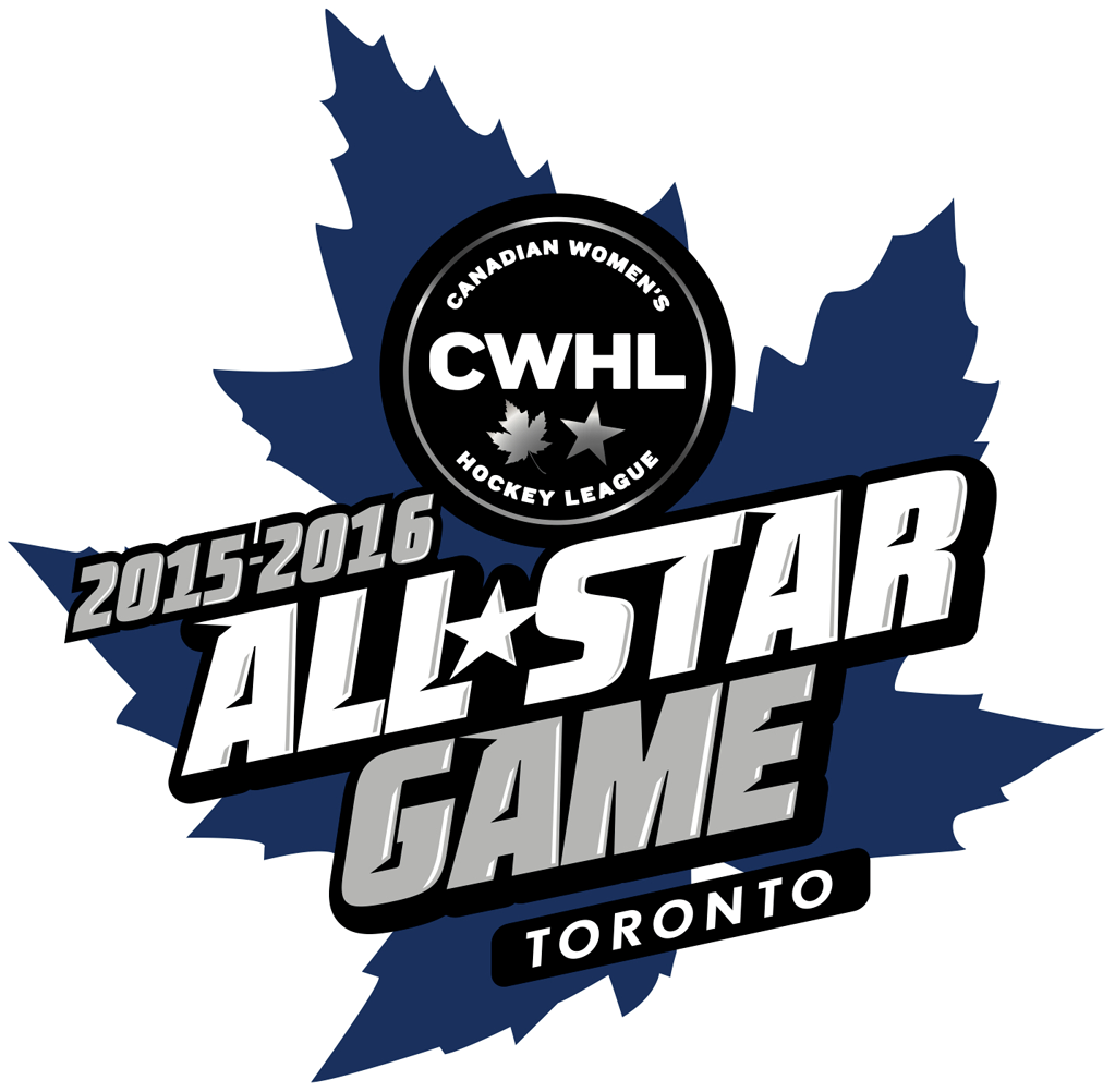 CWHL All-Star Game 2016 Primary Logo iron on heat transfer